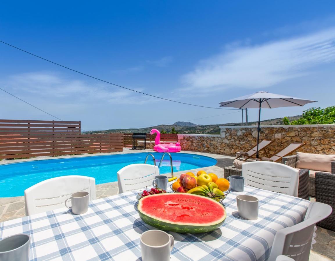 Apokoronas Views Villa Neon Khorion  Eksteriør bilde